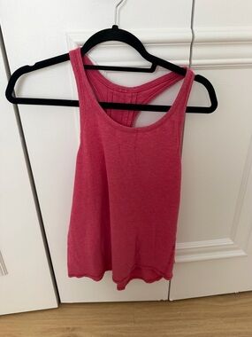 Women's Pink Racerback Tank Top